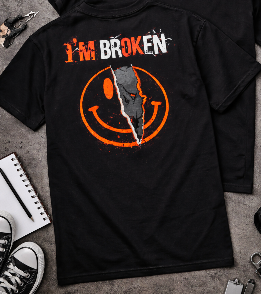 LEGION “Broken State” Tee – Premium Streetwear Graphic Shirt (Front + Back Print)